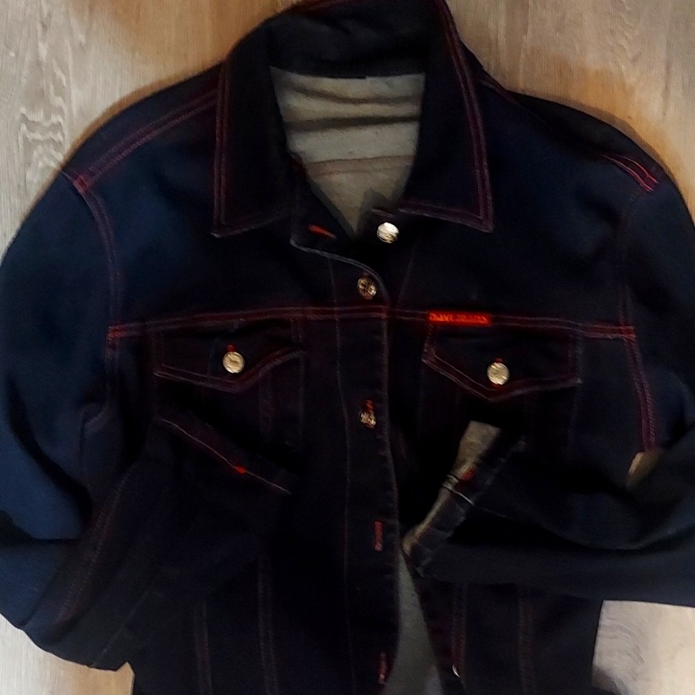 Vintage designer denim jacket. SO RARE!